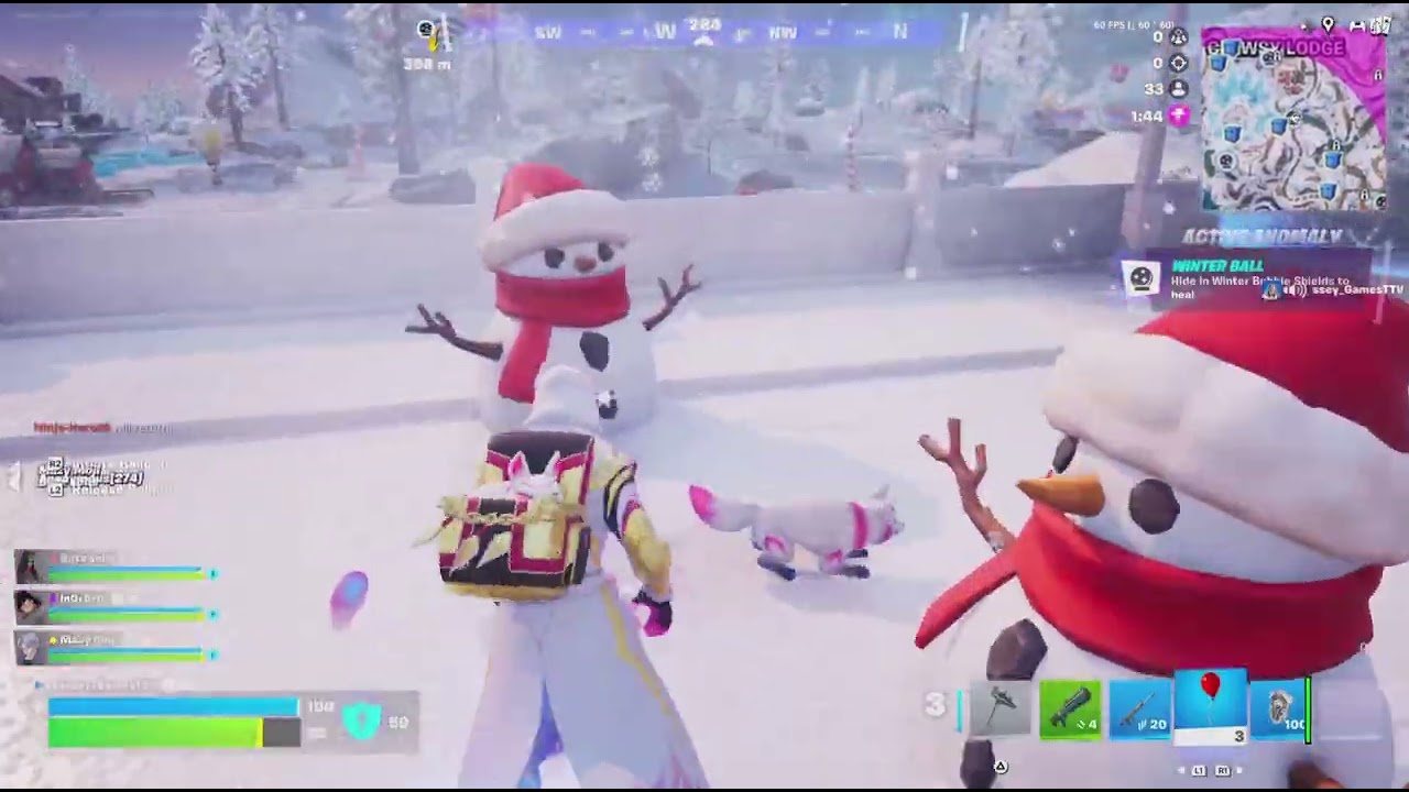 Fortnite Winterfest 2025 finale