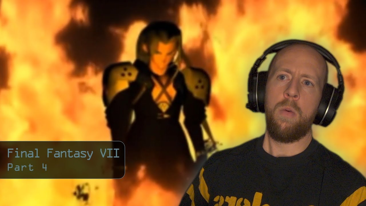 Escape from Midgar and meeting Sephiroth/FF7 First Time Playthrough