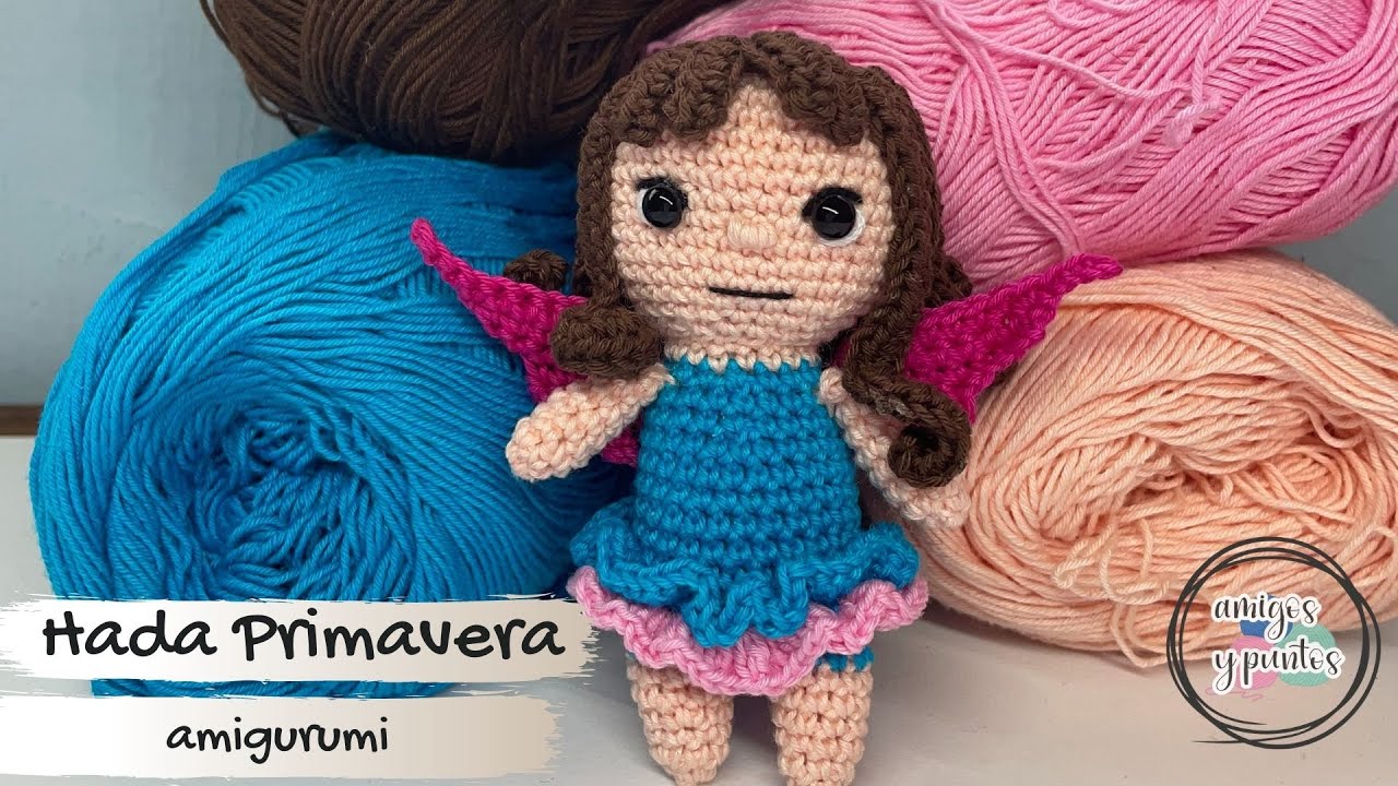 Hada Primavera amigurumi