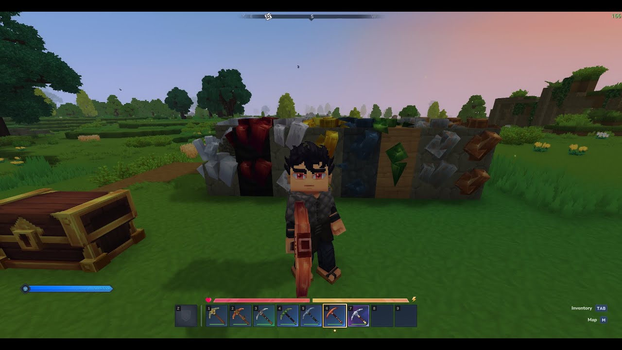 Hytale Modding - Eryndel Modpack Showcase - Pickaxes Better Progression