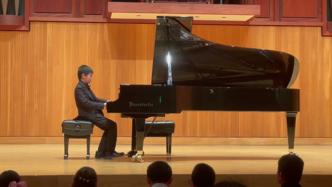 March 6, 2026 RMA student Allyn Xiong performing “Reflexion” in F minor by Heinrich Klassen