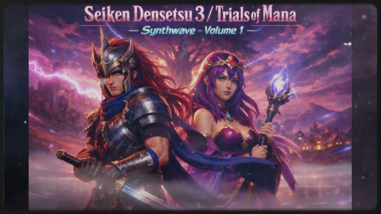 SEIKEN DENSETSU 3 / TRIALS OF MANA (1995) — SYNTHWAVE TRIBUTE Vol. 1