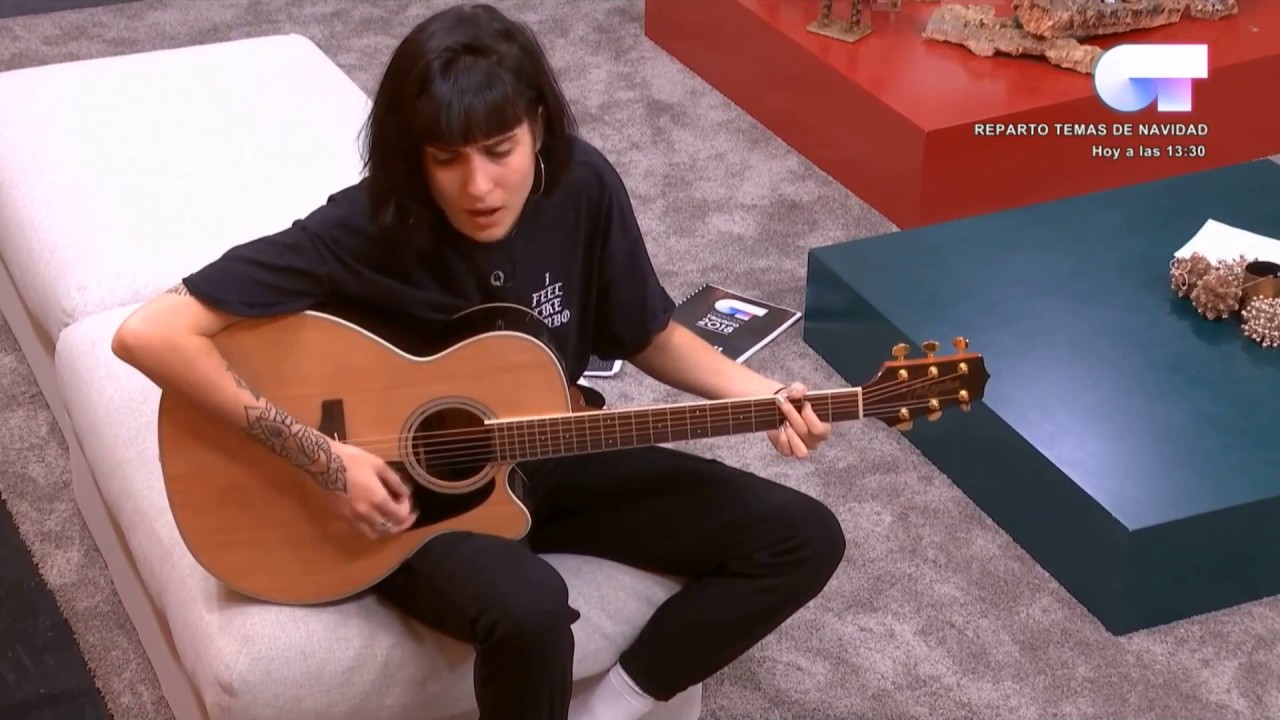 Mini concierto de Natalia (18 DIC) - OT 2018