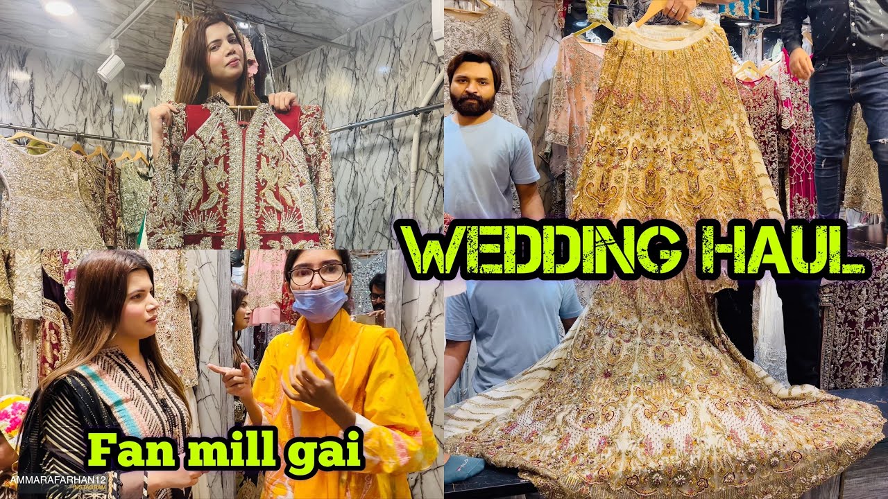 Wedding Dresses 2022  Liberty Market Lahore | Ammara Farhan