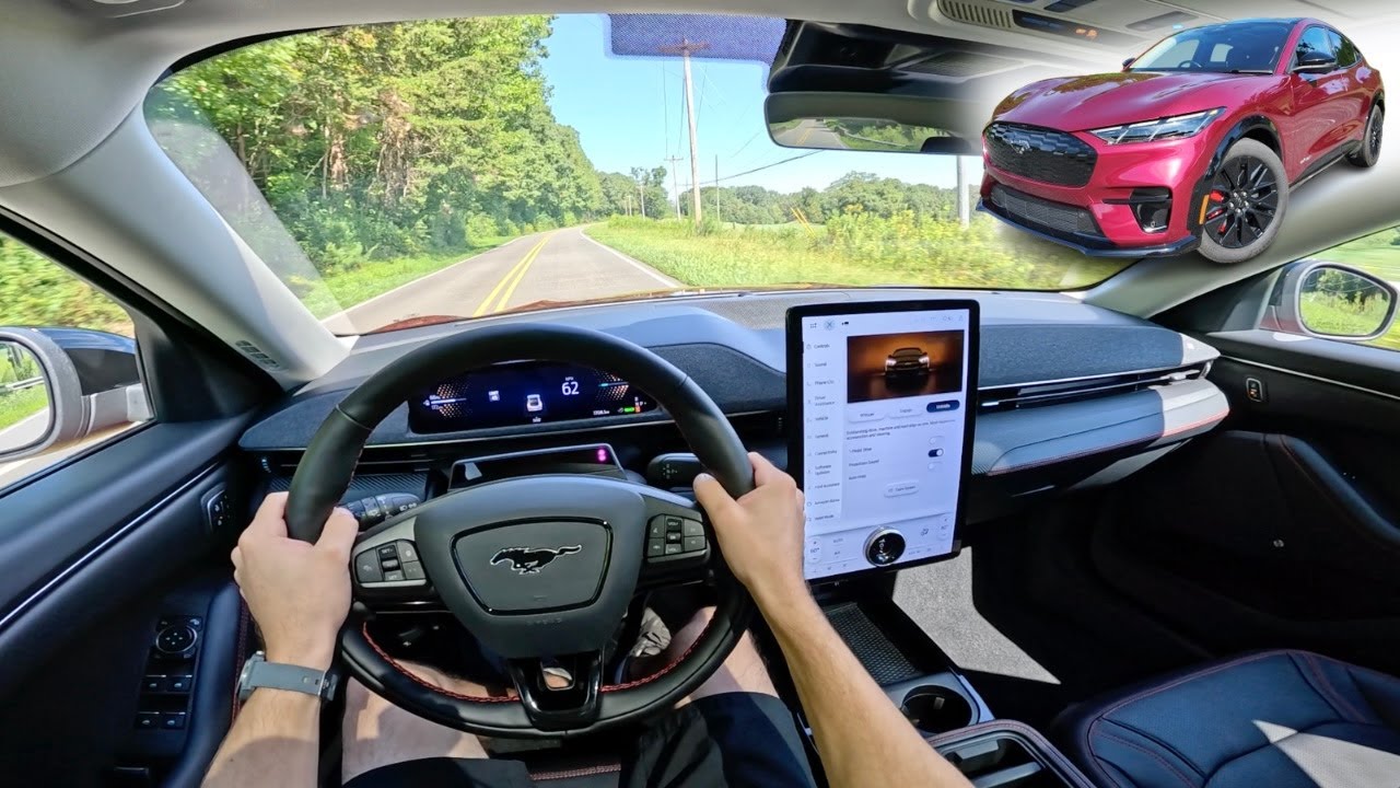 Want to Drive the FUTURE? 2025 Ford Mustang Mach-E ASMR
