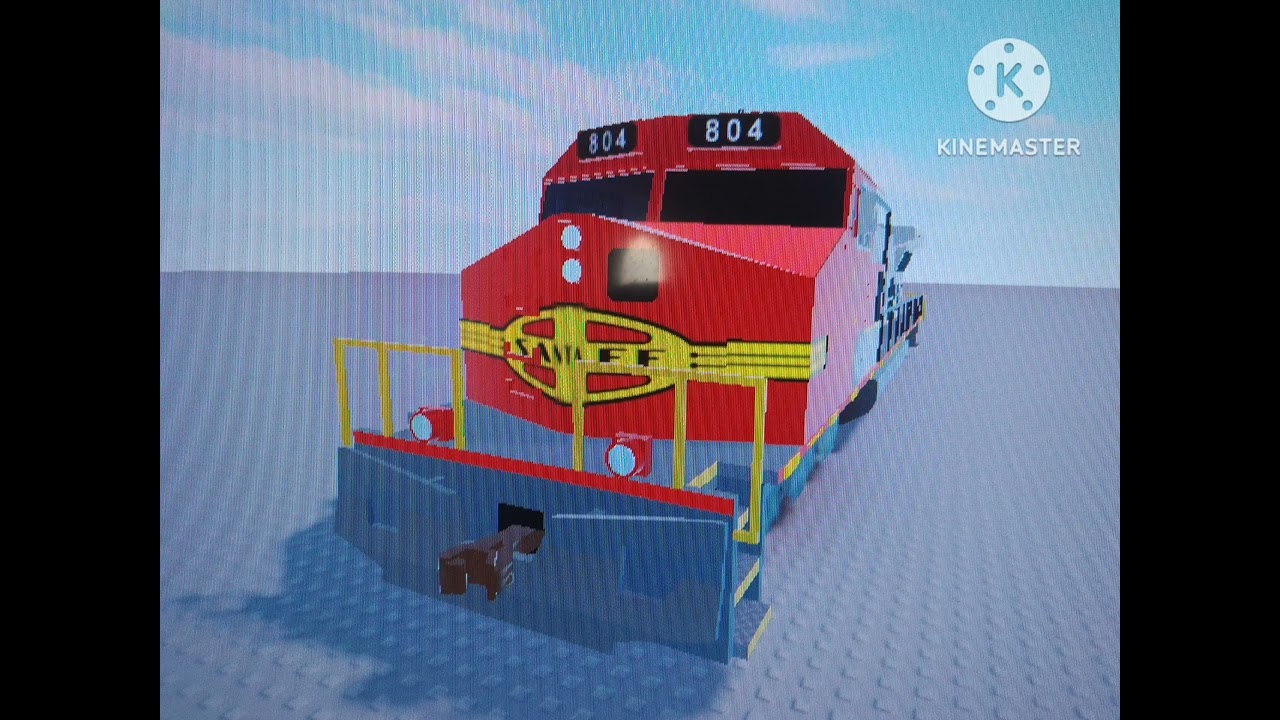ATSF D9-44CW Locomotive