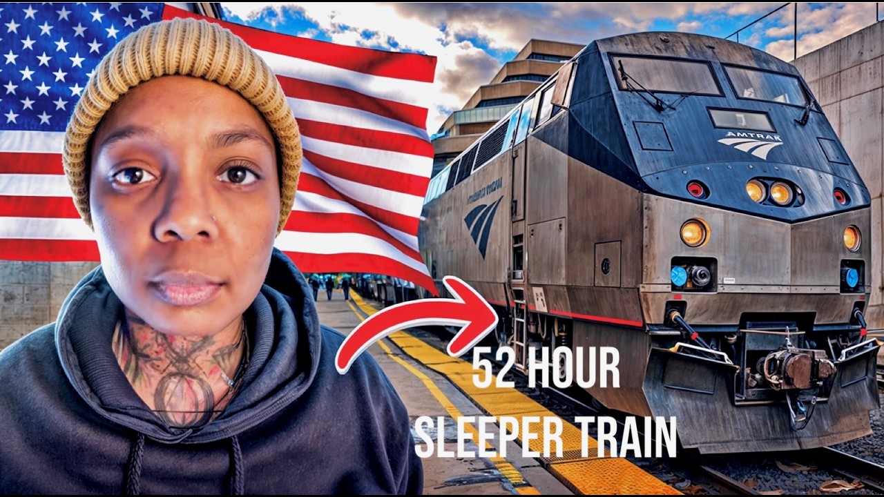 Introvert Chronicles|52 Hour Sleeper Train Across America|California To Chicago|Ep.255