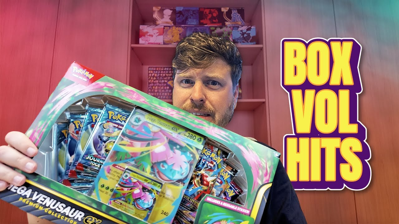 Unboxing: MEGA Venusaur ex box! 🍃