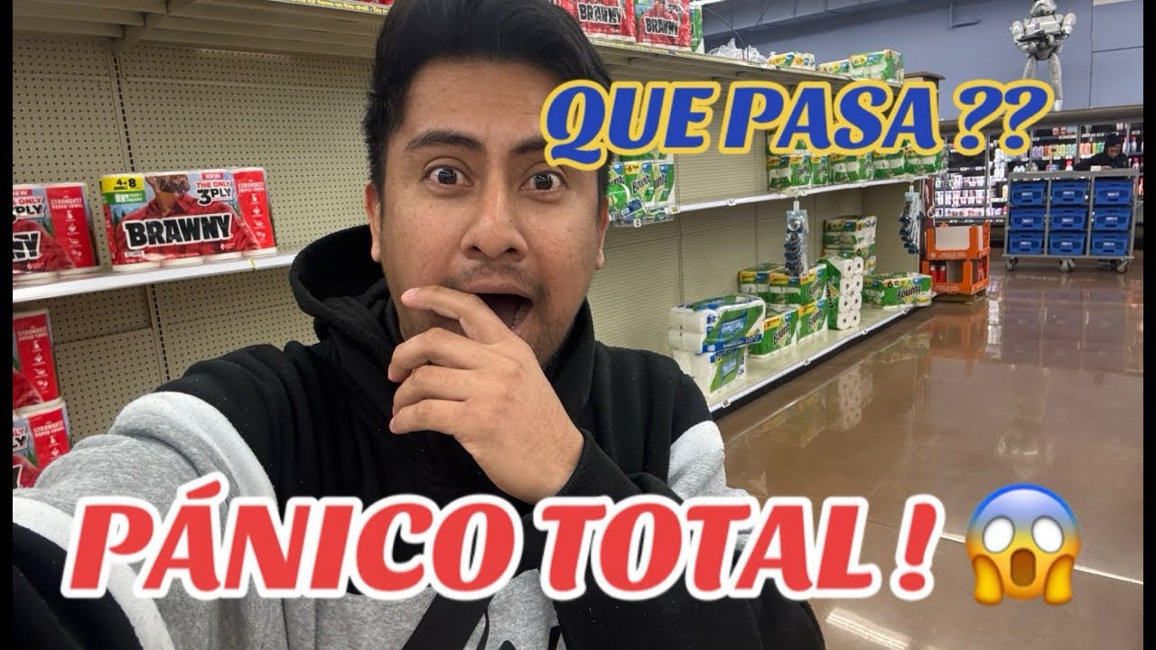 👉TIENDAS VACÍAS ! LA GENTE SE PREPARA ! 🔥😱
