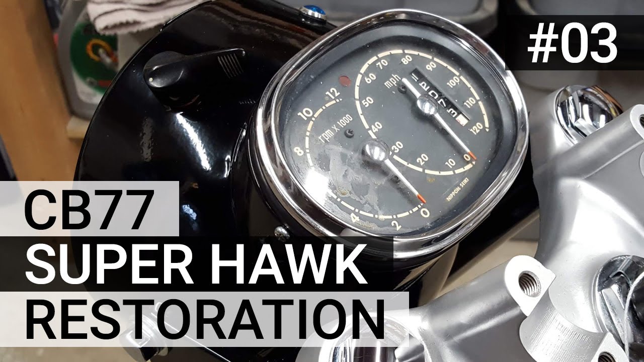 1967 Honda CB77 Super Hawk - Restoration - Part 3