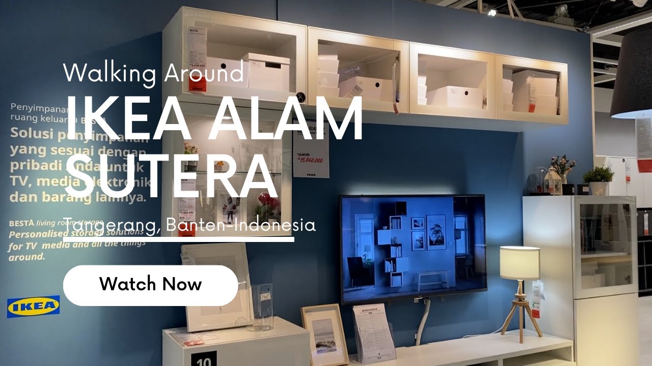 WALKING AROUND IKEA ALAM SUTERA || JALAN JALAN KELILING IKEA ALAM SUTERA TANGERANG INDONESIA