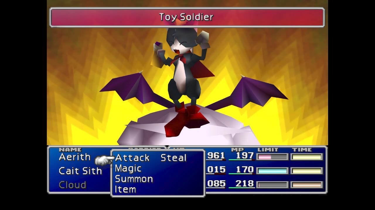 Cait Sith Limit Break Exhibition (ALL SLOTS) | Final Fantasy VII