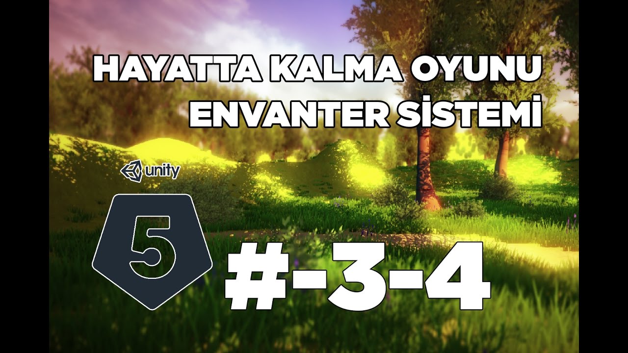 3. Hayatta Kalma Oyunu Yapımı (Unity 5) - Envanter Sistemi (4)