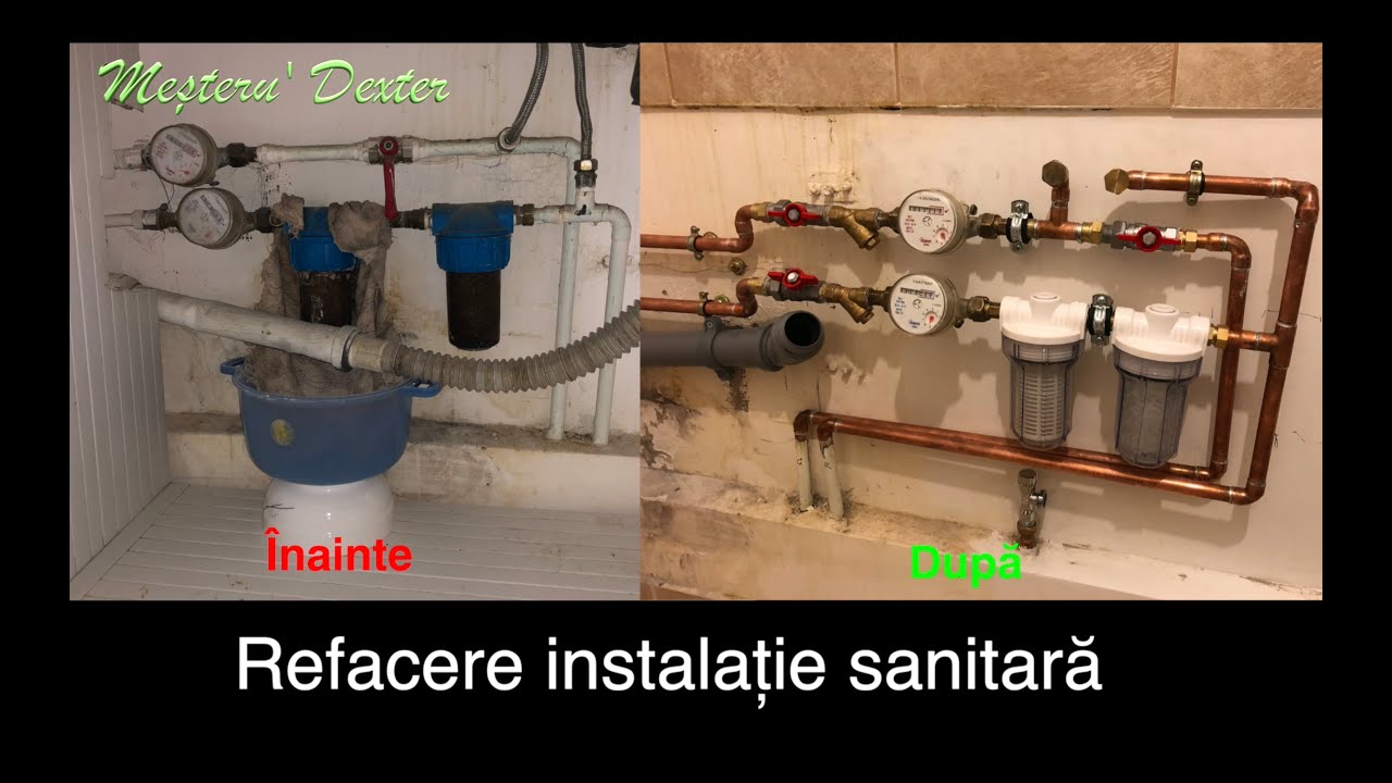 Refacere instalație sanitară, functionare RADET+ centrala proprie