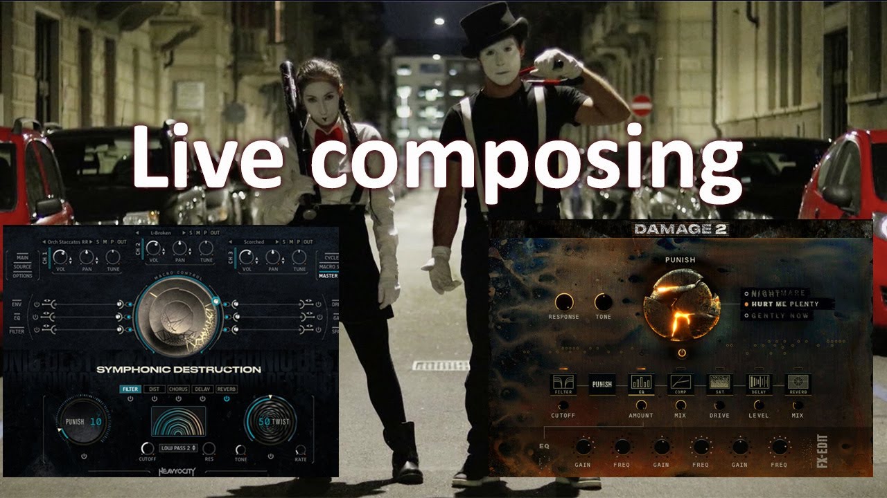 Heavyocity Symphonic Destruction and Damage 2 - Live composing for a Bad Ass trailer