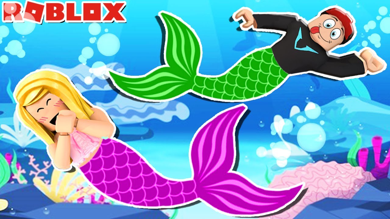 PARKOUR W ŚWIECIE SYREN!🧜‍♀️(Escape Mermaid Obby Roblox)| Vito i Bella