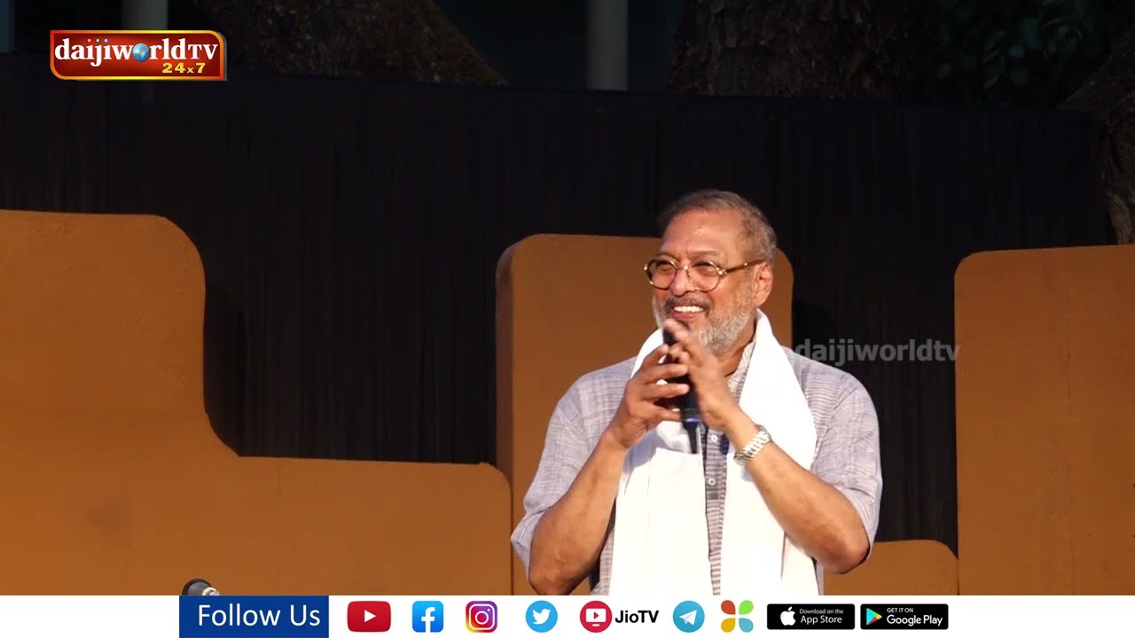 Nana Patekar's FULL speech at Mangalore - Nehada Naige Event│Daijiworld Television