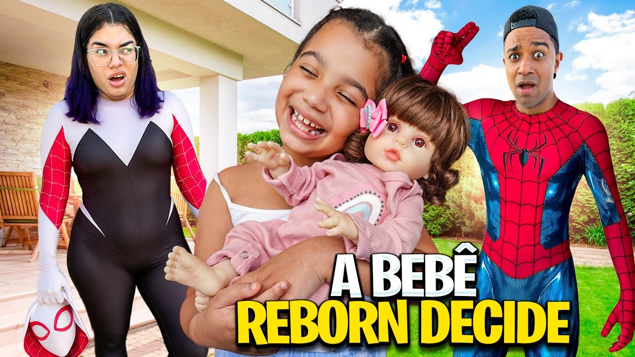A BEBE REBORN FALANTE DECIDIU NOSSO DIA