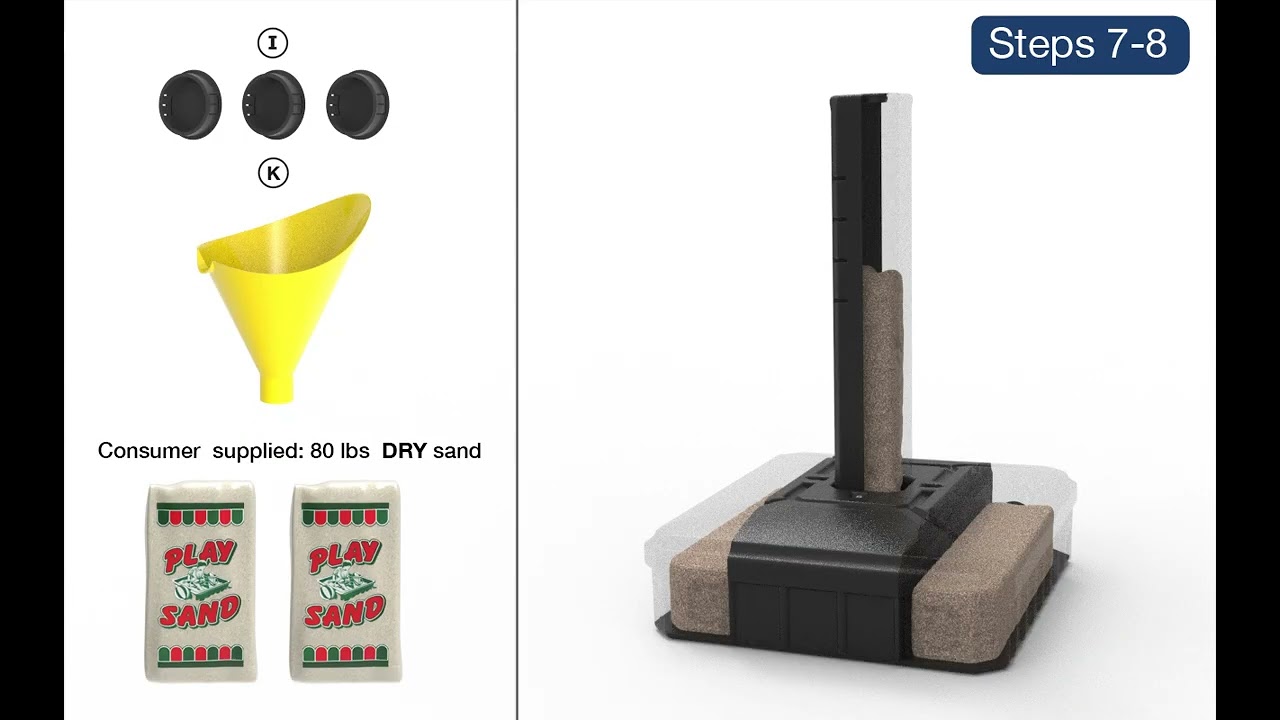 Assembly & Instructions | Dig-Free Universal Mailbox Post | American Home by Simplay3