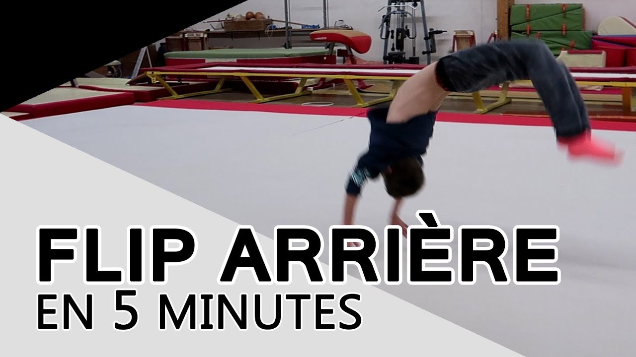 FLIP ARRIÈRE EN 5 MN - Tricks Parkour Freeun
