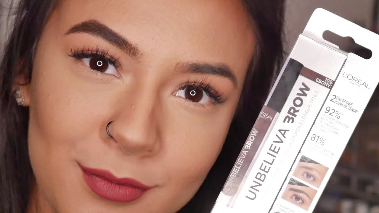 NEW L'OREAL UNBELIEVA'BROW REVIEW! WONDERBROW DUPE?!
