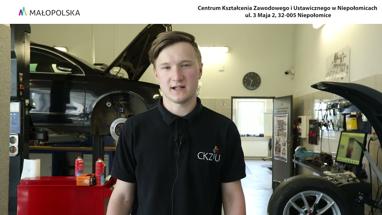 Zawód: mechanik pojazdów samochodowych.