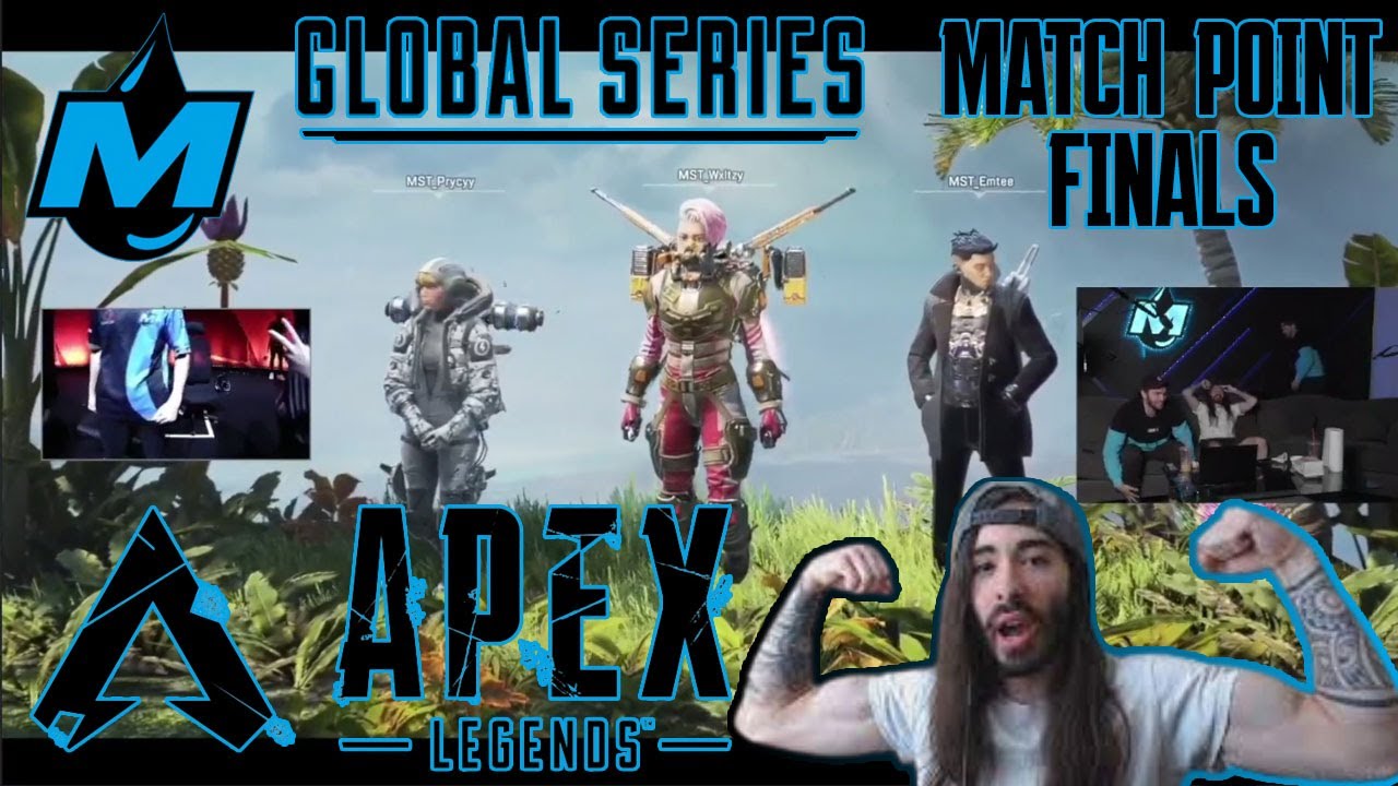 MoistCr1tikal & Friends React To Moist Esports In ALGS Global Series Playoffs - Match Point Finals
