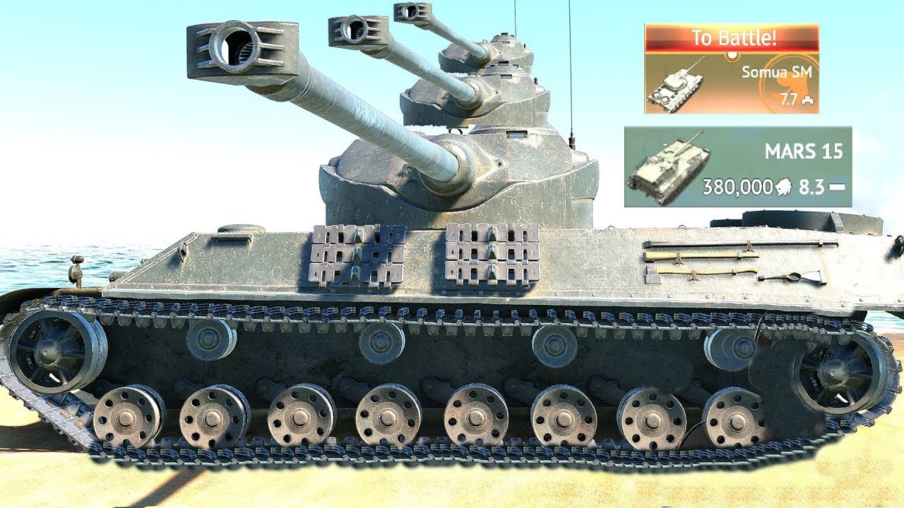 Grinding MARS 15 using SOMUA SM 💥💥💥  AUTO LOADER - 4.0 SECOND RELOAD......