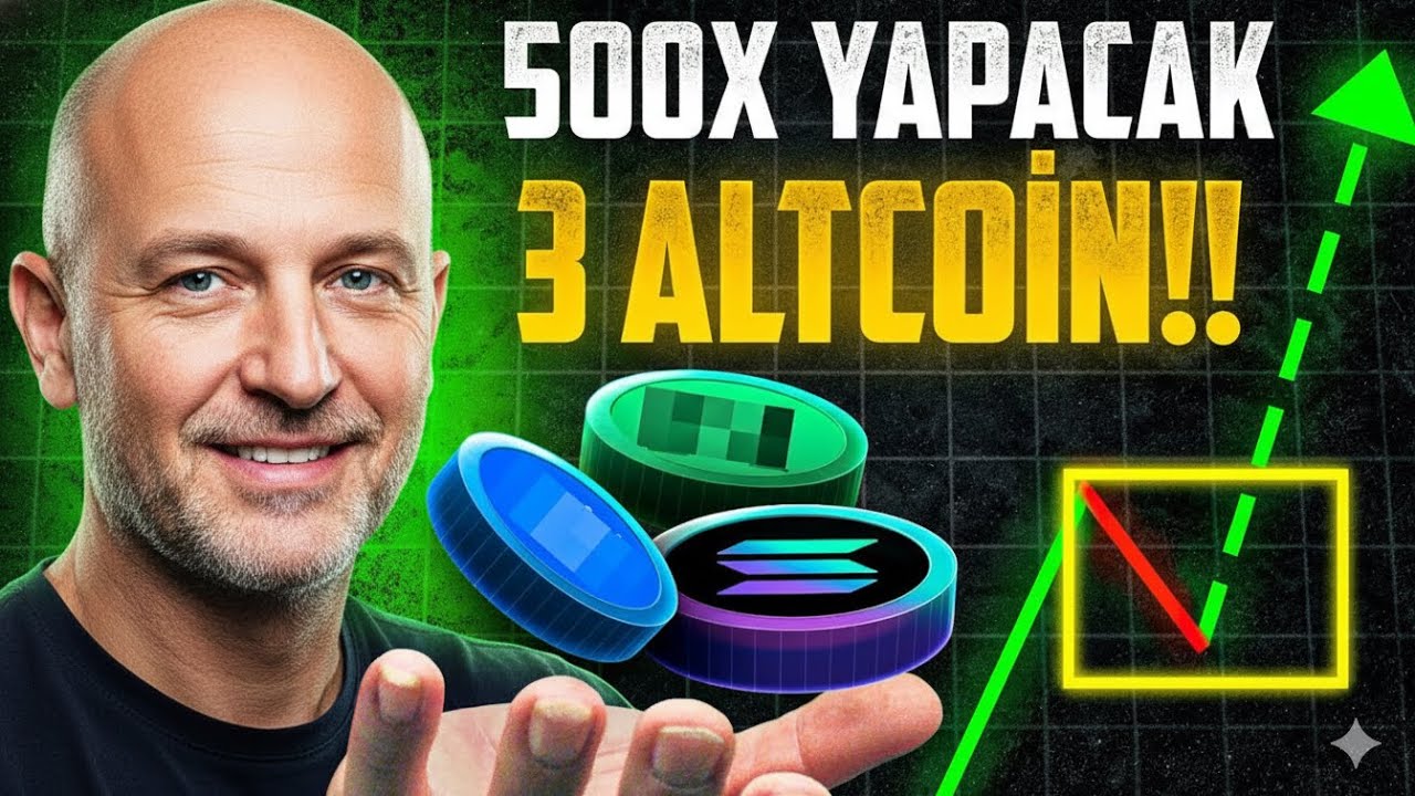 2026&rsquo;DA BU COİNLER U&Ccedil;ACAK!!🚀- İŞTE O 3 ALTCOİN💥