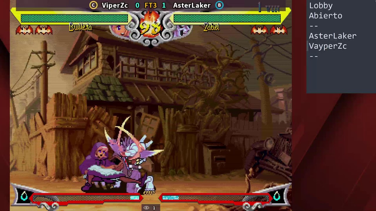 LFC Extra: Vampire Savior - Partidas Online