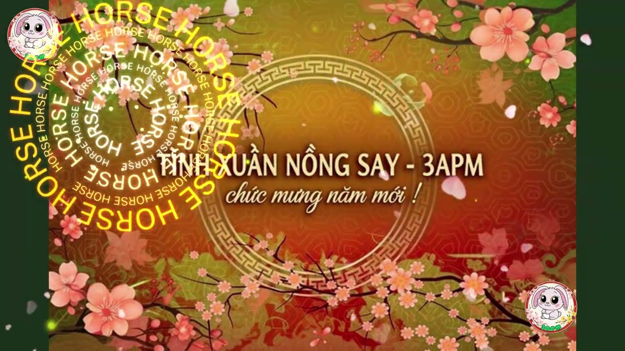 TÌNH XUÂN NỒNG SAY 2 -  3APM nhạc xuân sôi động mới nhất phải nghe 2026