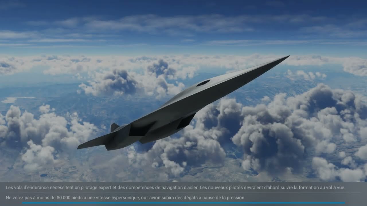 Flight Simulator : Top Gun, vol stratosphérique en Dark Star