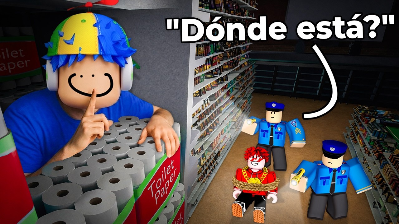 Sobrevivi 100 NOCHES ESCONDIDO en un SUPERMERCADO