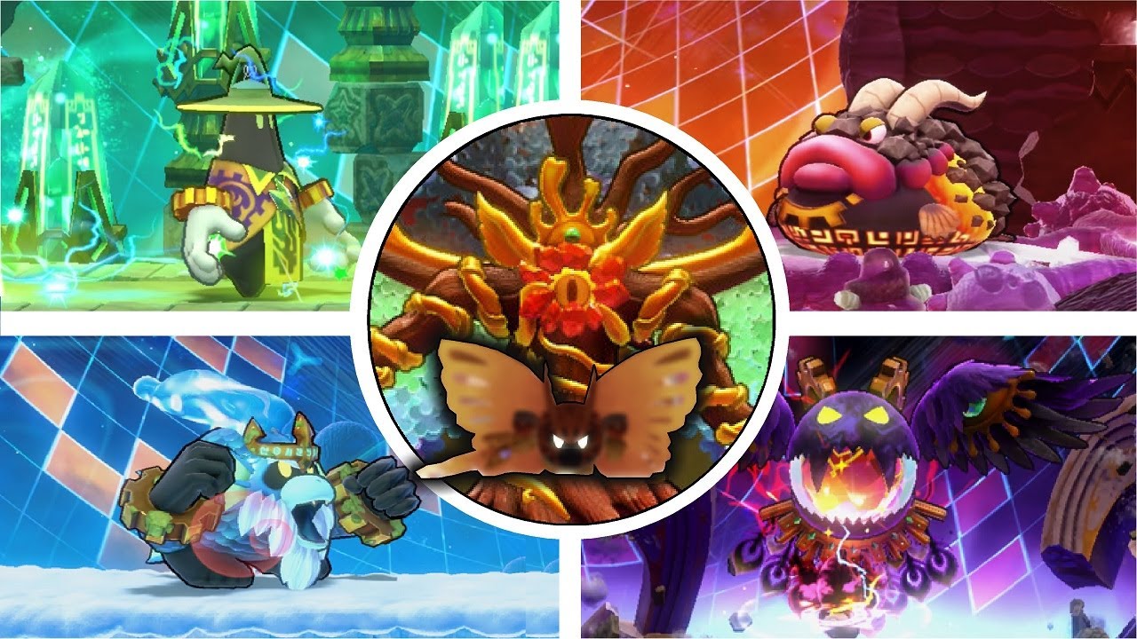 Magolor Epilogue - All Bosses (Kirby’s Return to Dream Land Deluxe)