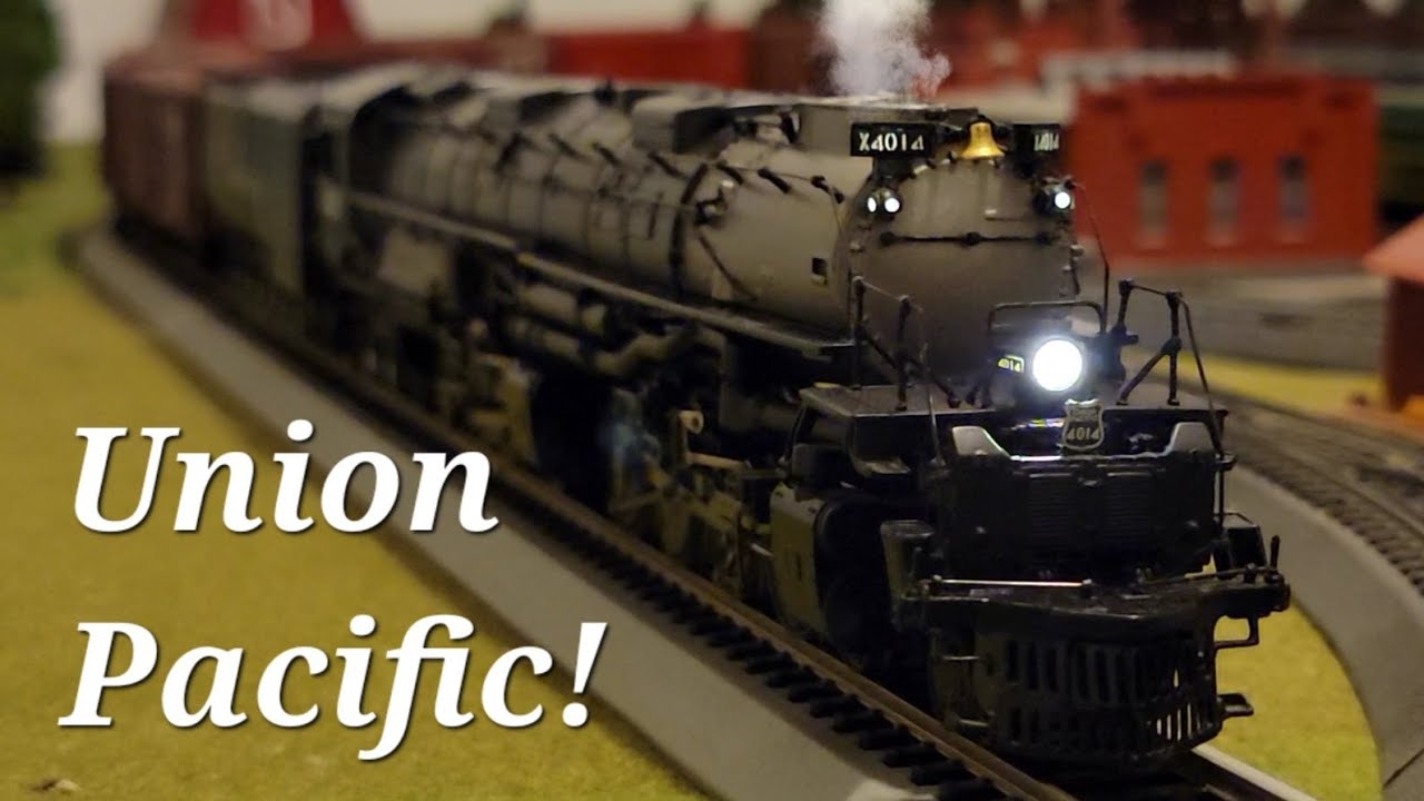 Ho Scale Union Pacific Steam Running Session 11/23/23