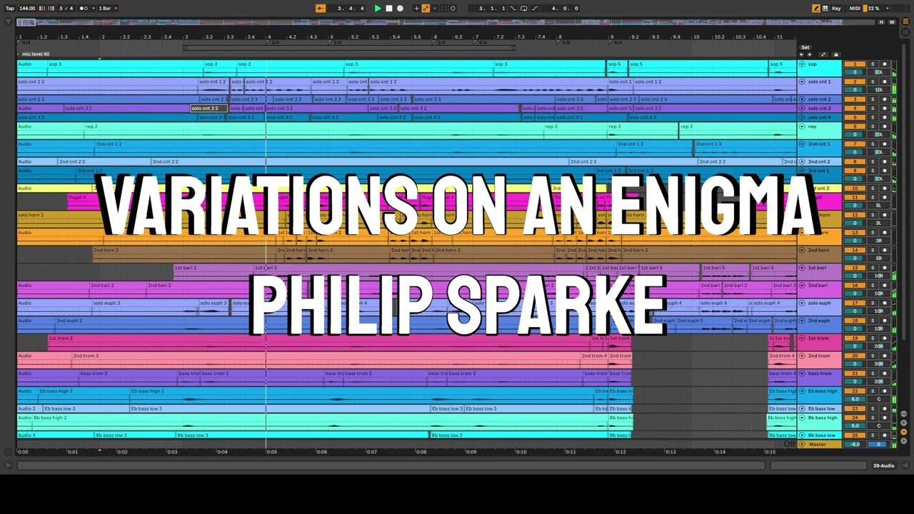 Variations on an Enigma - Philip Sparke (Tenor Horn Multitrack)