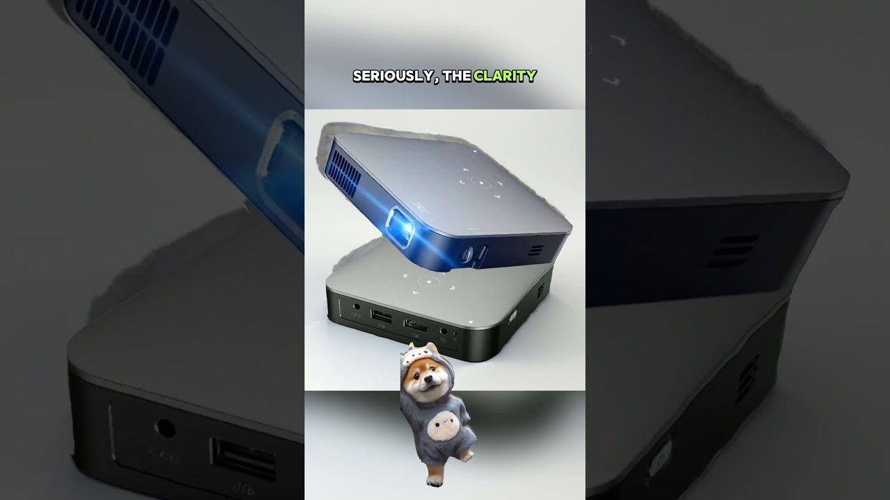 AOME's DLP Projector: Watch ANY Surface Turn into a 100" Cinema! 😱