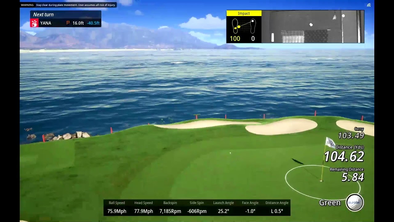 Hole-In-One Challenge with Nataliya Guseva and Yana Wilson