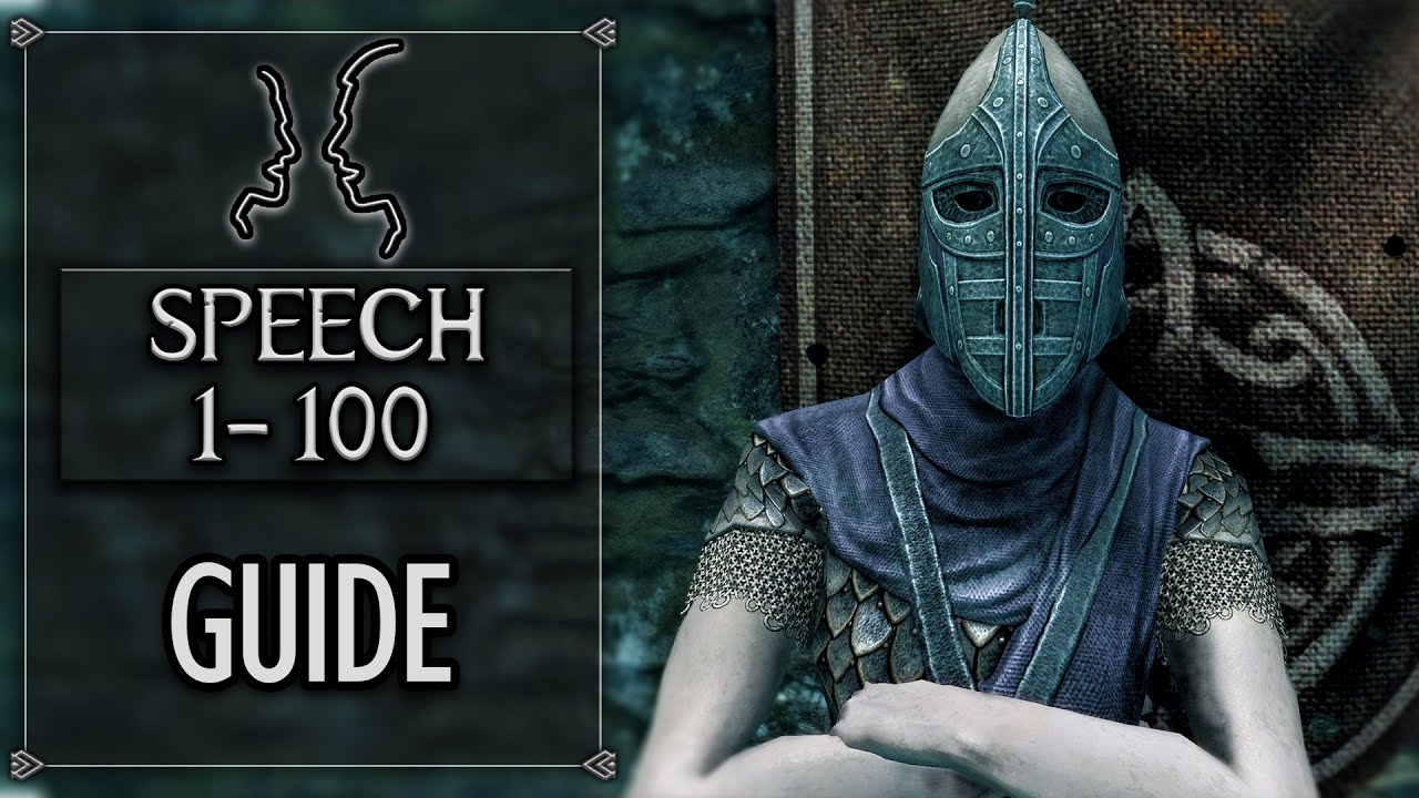 Skyrim - Level Up Speech To 100 FAST 2024