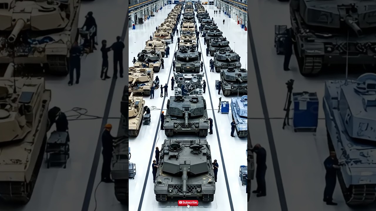 &ldquo;Tank Factory: Power on the Assembly Line! 🛡️⚡