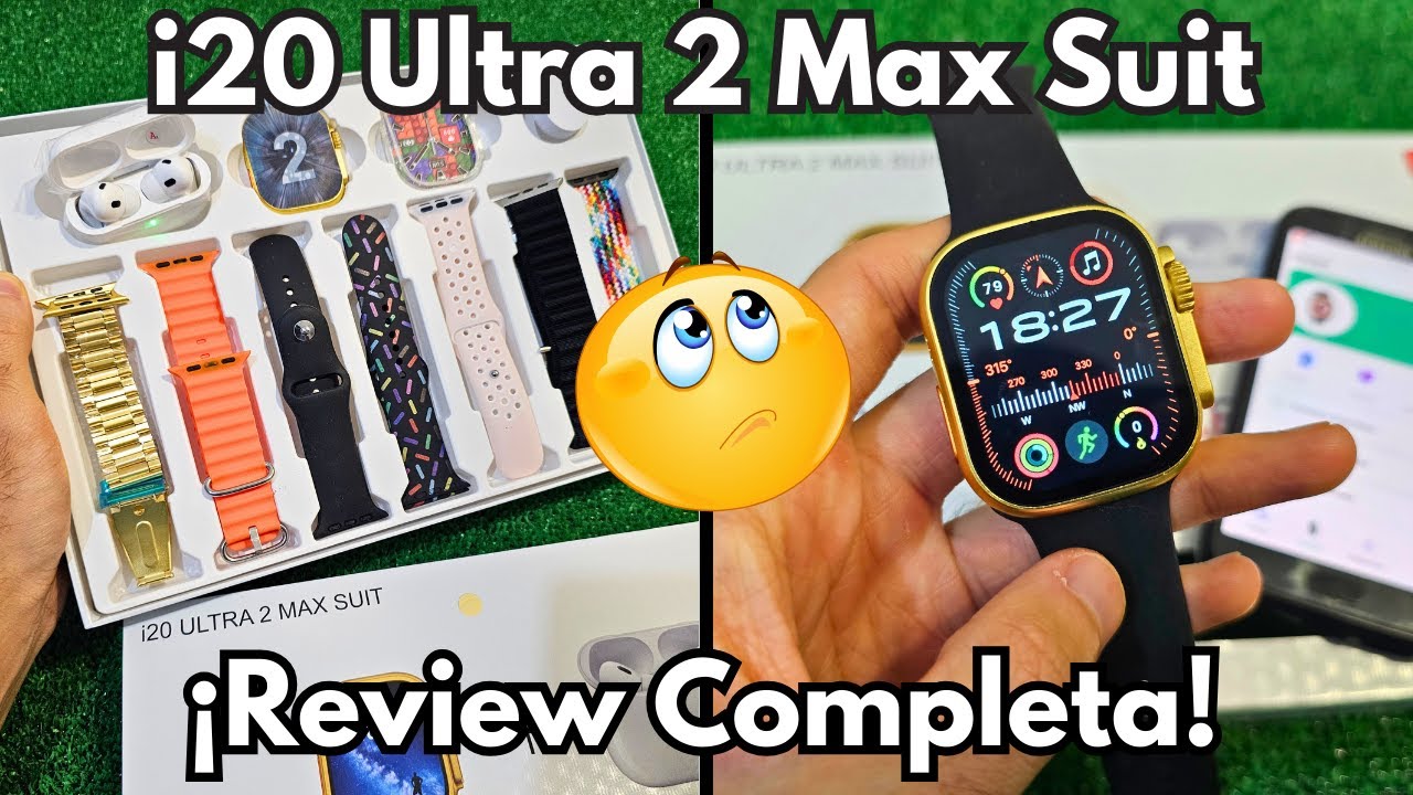 ​ 💥​ Smartwatch i20 Ultra 2 Max Suit | Características y Configuración COMPLETA | Hiwatch Ultra