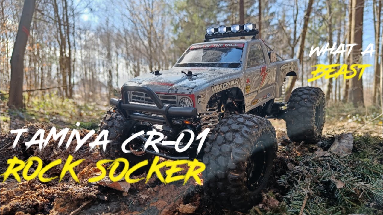 Tamiya CR-01 Rock Socker: Build and trail