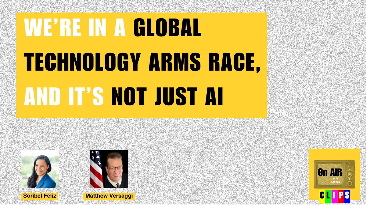 We&rsquo;re in a global technology arms race, and it&rsquo;s not just AI