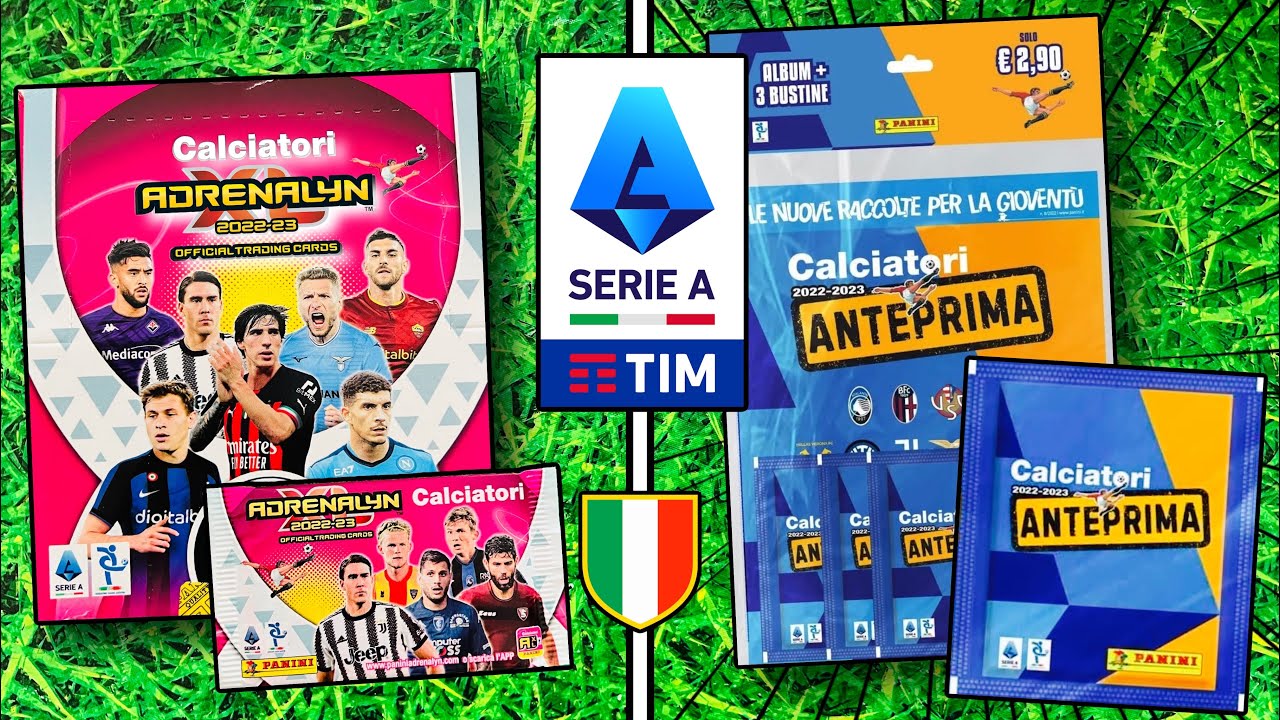 ADRENALYN XL 2022/23🇮🇹+ CALCIATORI PANINI 2022/23 *Starter Pack*