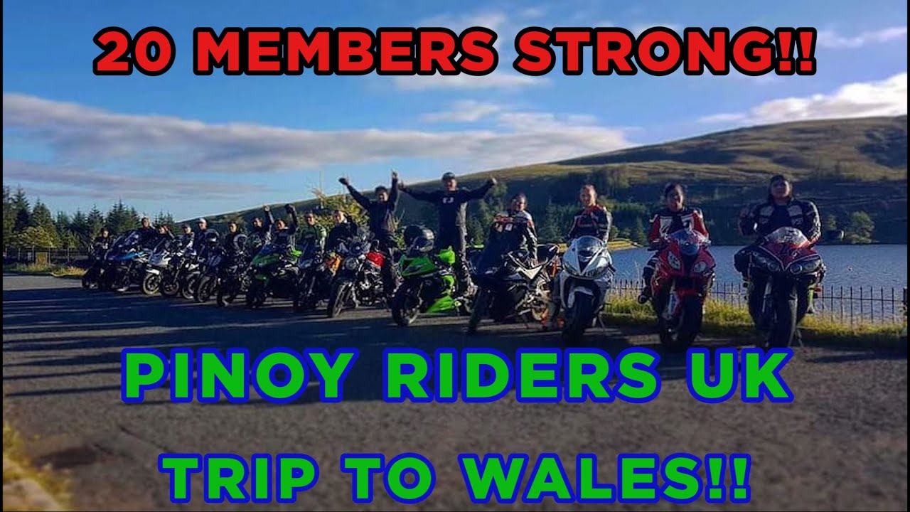 Trip to South Wales | Day 1 | Pinoy Riders UK | Brecon Beacon Twisties