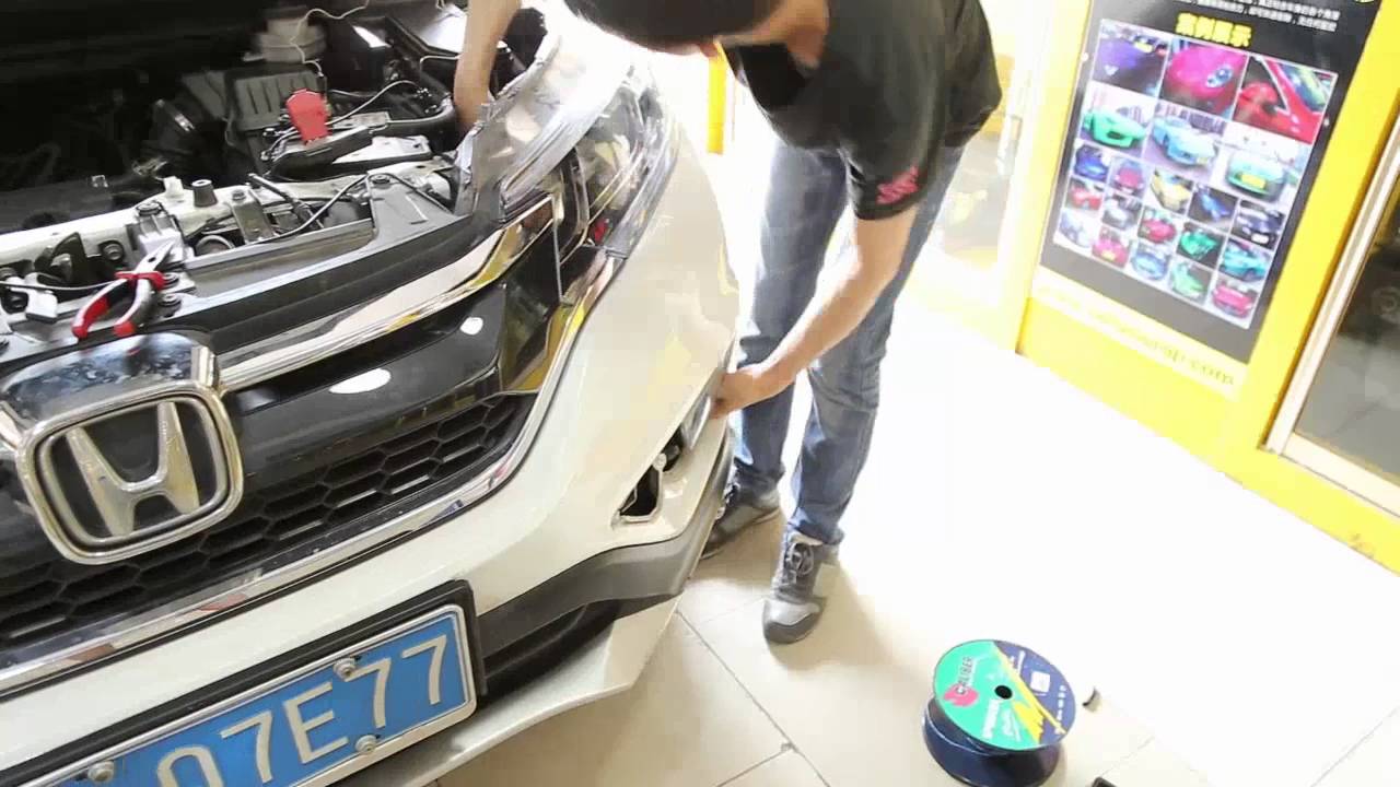 Installation video of Daytime Running Light  2015 2016 Crv