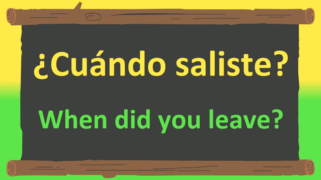 Learn 300+ Critical Spanish What, When and Where Questions in Just TWO or THREE Words!
