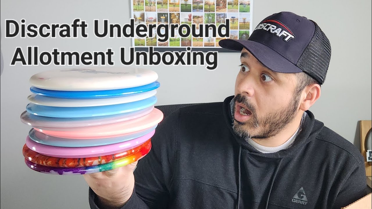 Mail Call Unboxing - Discraft Underground Allotment