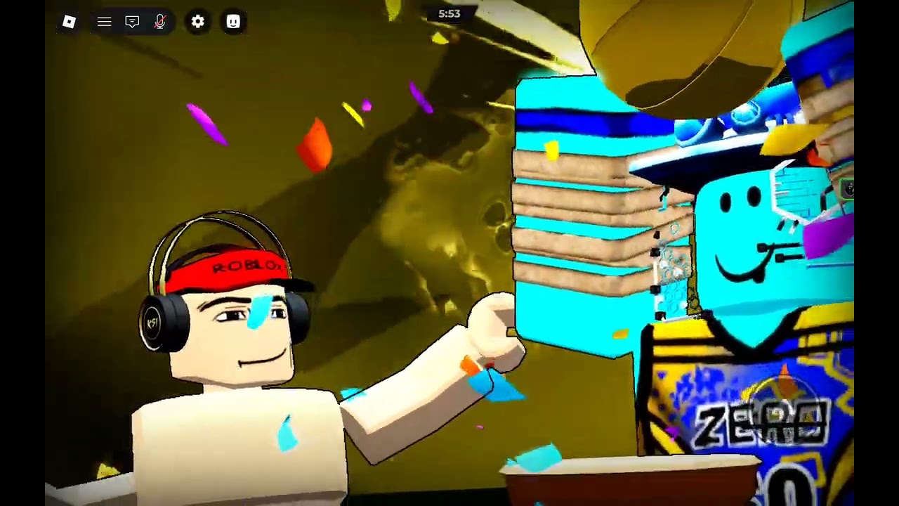 Ragequiting server with luka doncic and his flow #bbz #roblox