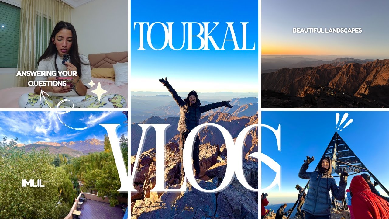 BREF…I MADE IT TO TOUBKAL 🗻😍| طلعت اعلى قمة في شمال أفريقيا 